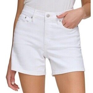 NWT Calvin Klein Jeans Denim Short White